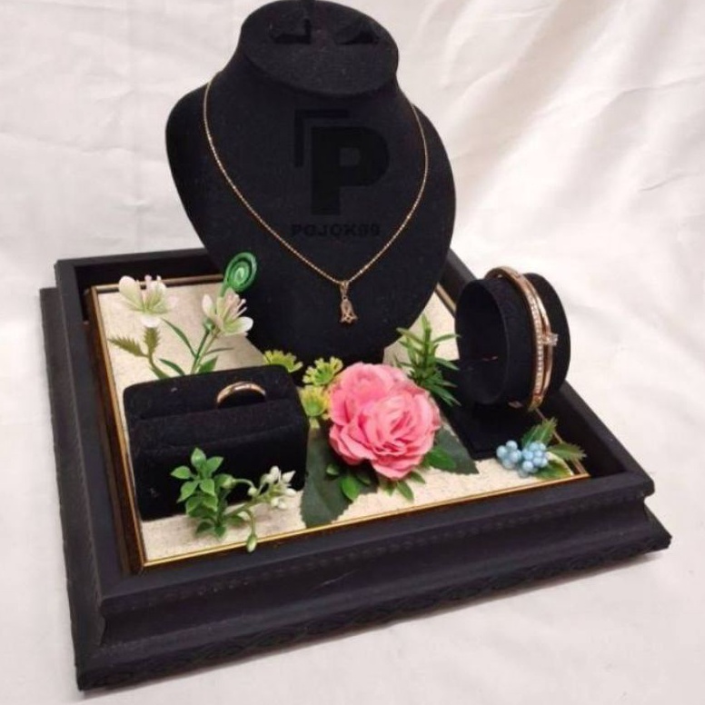 ART P35I Tempat Perhiasan Seserahan  Tempat Perhiasan Seserahan Kalung Gelang Cincin  Tempat Perhias