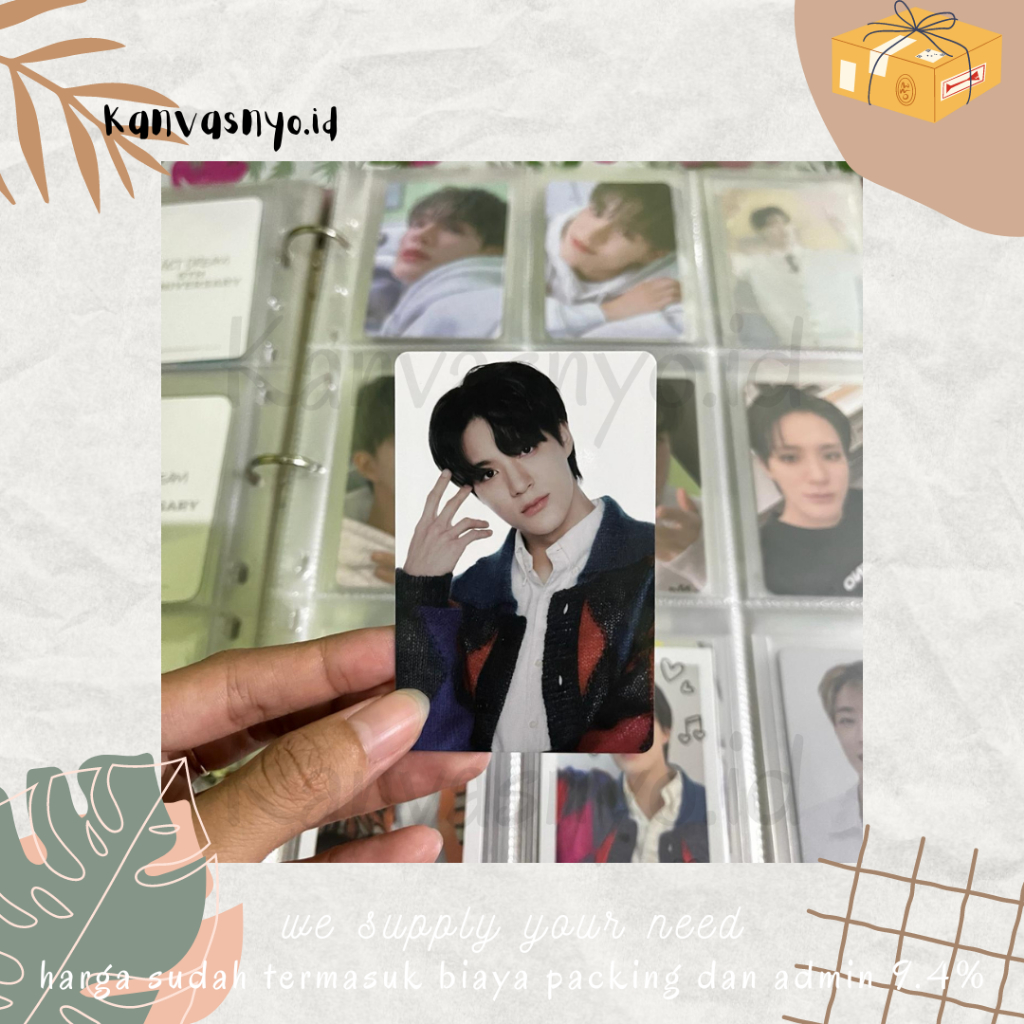 Photocard Jeno NCT Home Game Set NCT Dream Official PC