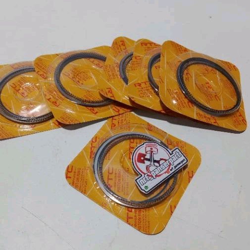 RING SEHER 0,8 X 0,8 X 1,5 MM //PISTON RING SIZE 58/58,5/59/59,5/60 MM YAMAHA MIO XB BEAT XB JUPITER