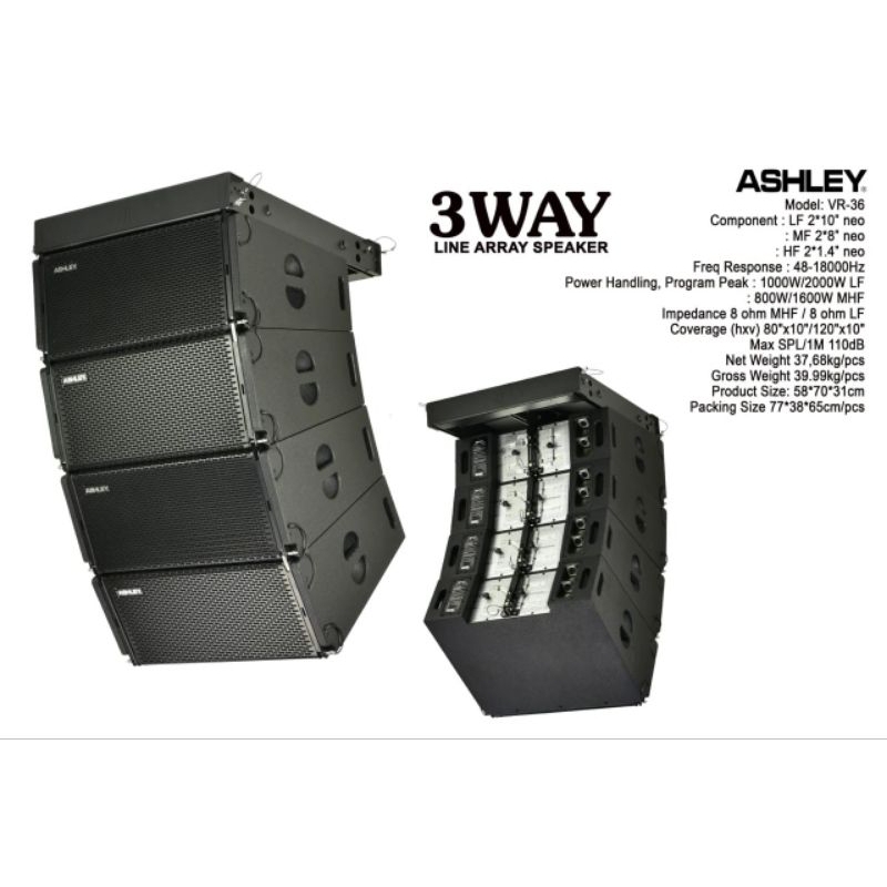 Ashley line array 10in Neo VR36