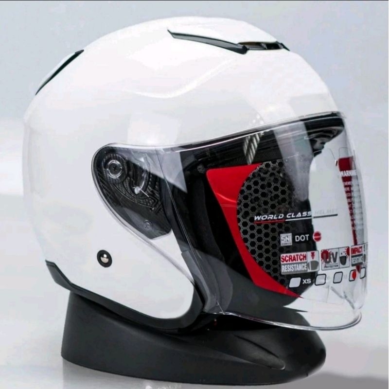 [COD] HELM HALFFACE NIELS MVP KYT KYOTO SNI DEWASA PRIA WANITA