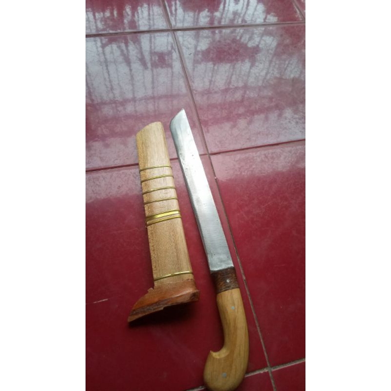 golok gagang kayu