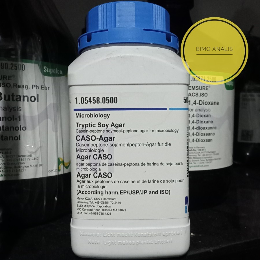 TRIPTIC SOY AGAR MERCK 105458 | TSA | MICROBIOLOGY - Repack 20GRAM