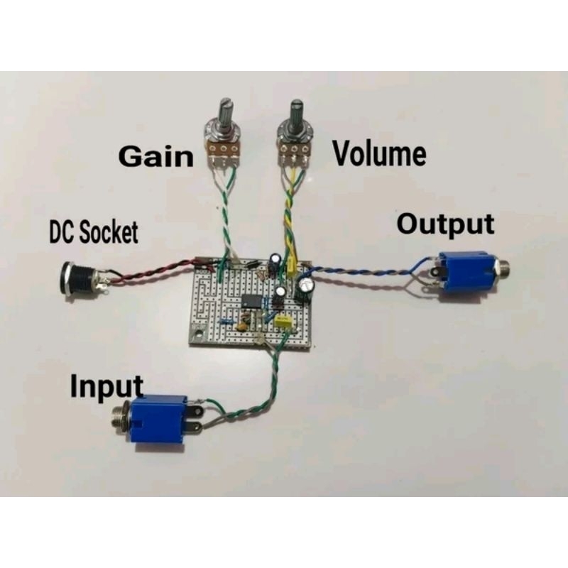 Kit efek gitar overdrive DOD YJM 308