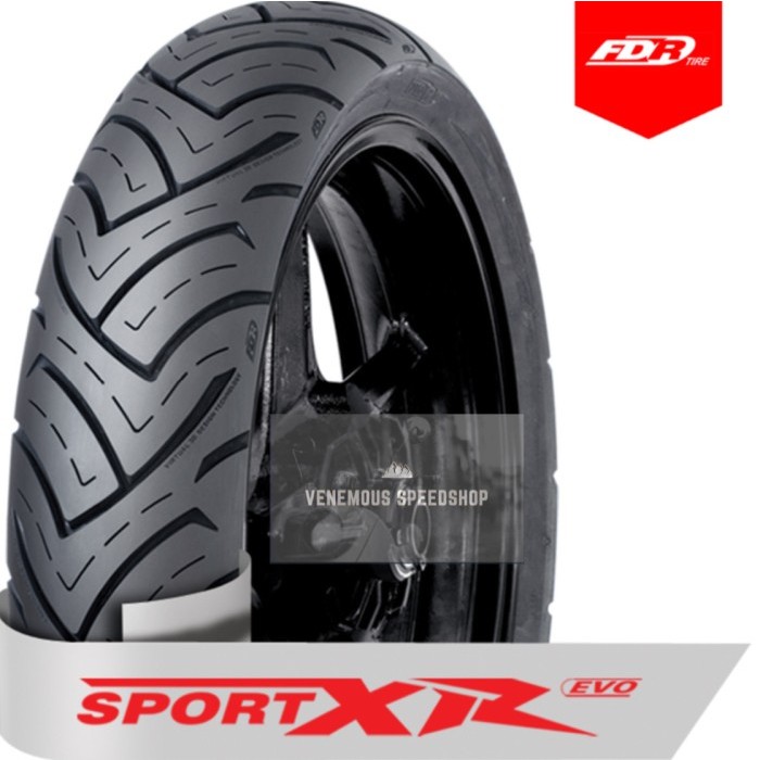Ban FDR Motor Sport XR EVO Ukuran 130 /17 Ring 17 Motor CBR 150 R15 GSX 150 Tubless