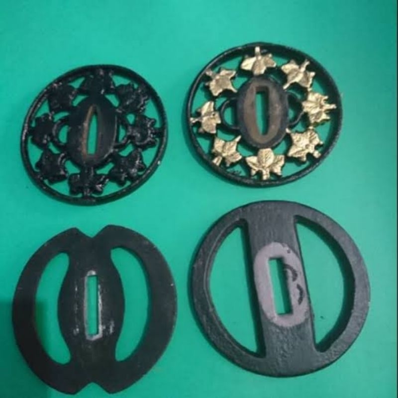 acesoris/tsuba katana samurai 4 tsuba