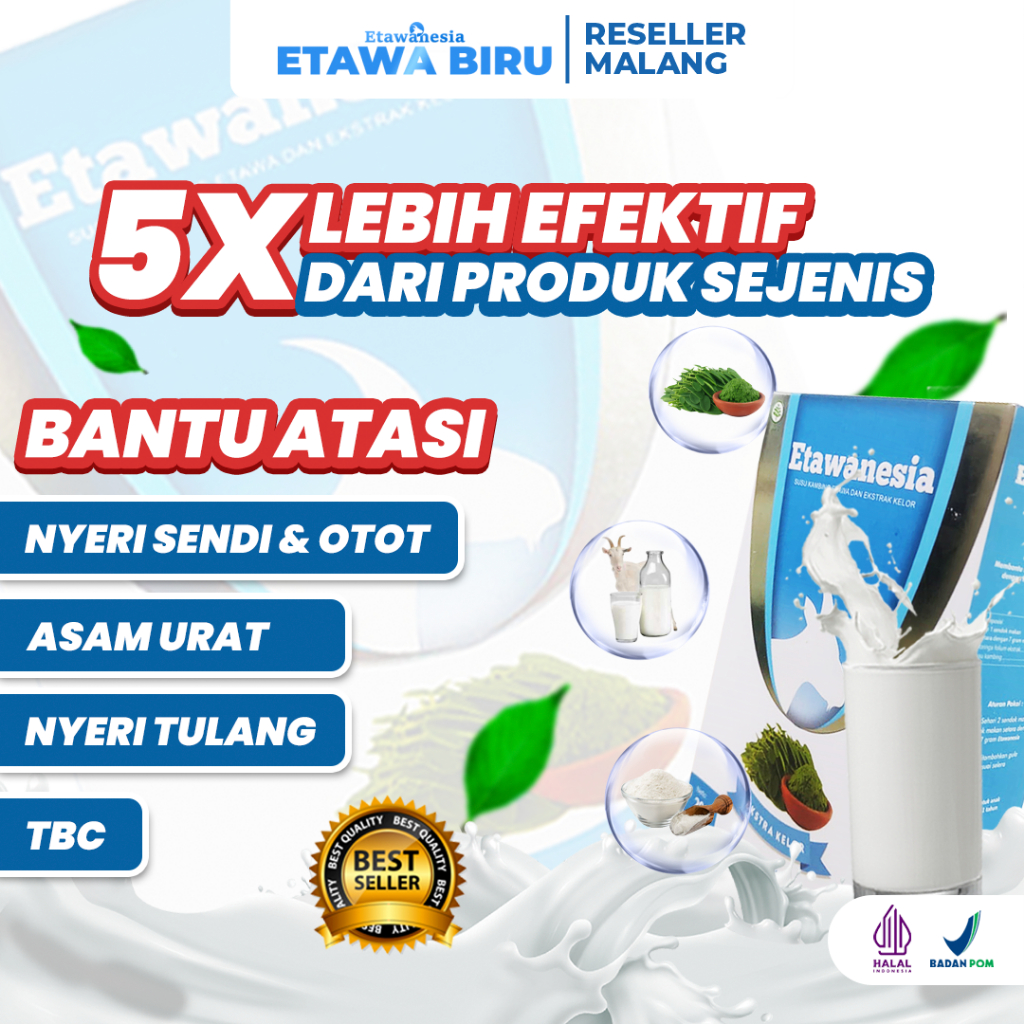 

Combo Hemat 3 Box Susu Kambing Etawa Untuk Paru-Paru Etawanesia Malang