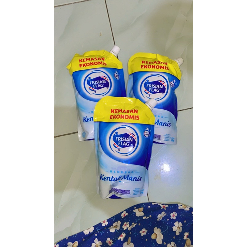 

Susu Kental Manis Rasa Susu dan Coklat Frisian Flag Pouch 545 gr