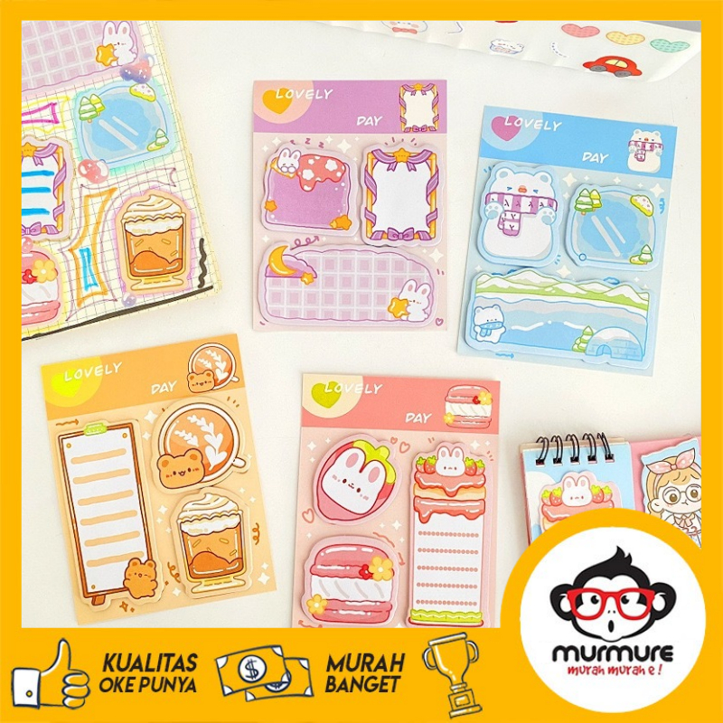 

MURMURE I STICKY NOTES 3 IN 1 / NOTEPAD / STICKY NOTE / MEMOPAD
