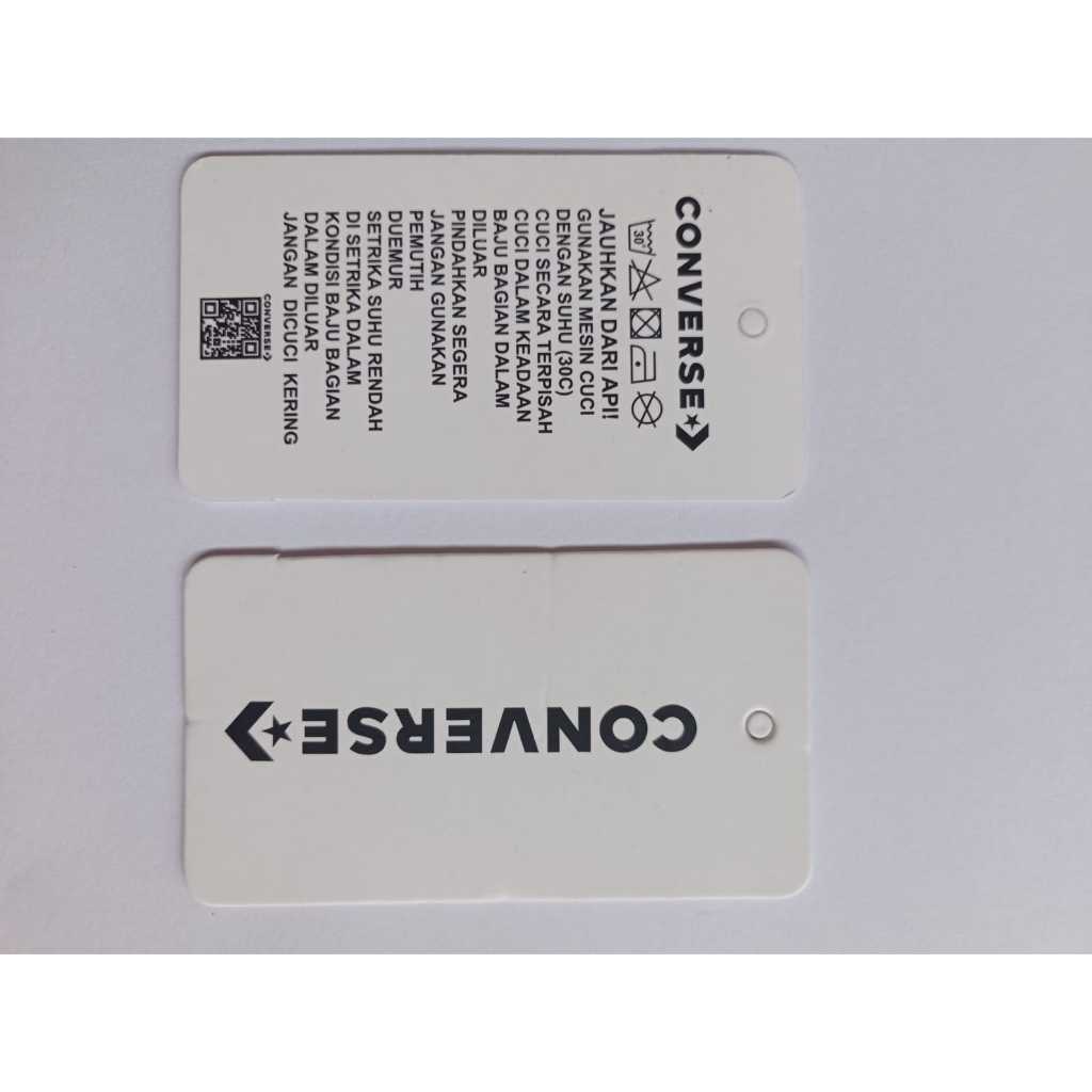 

HANGTAG CONVERSE SUPER PREMIUM