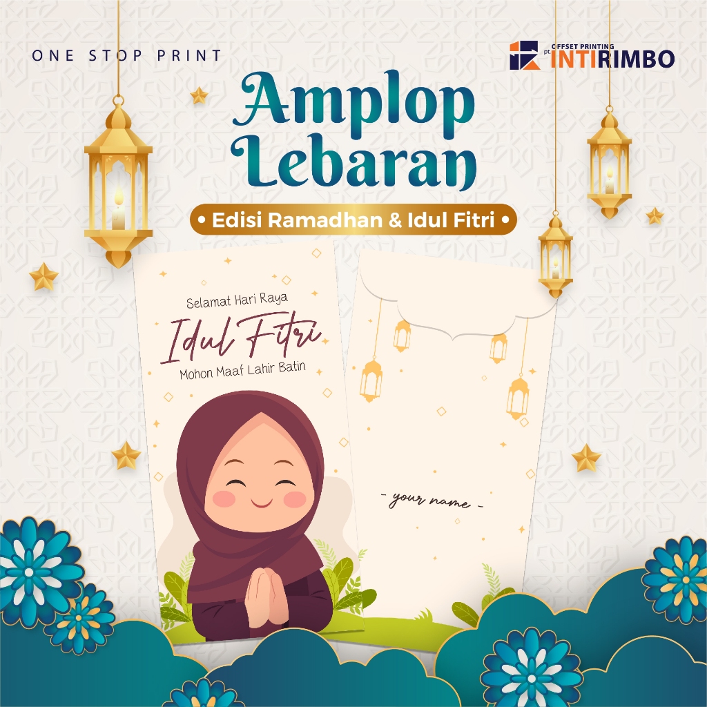 

AMPLOP LEBARAN / ANGPAO THR IDUL FITRI KARAKTER