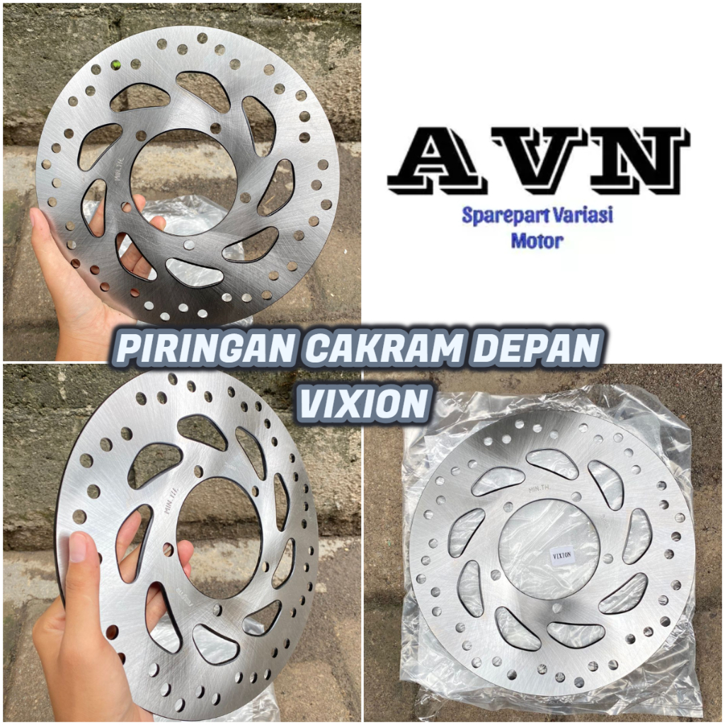 PIRINGAN CAKRAM DEPAN VIXION NEW VIXION OLD POLOS || DISC BRAKE PIRINGAN CAKRAM DEPAN VIXION OLD