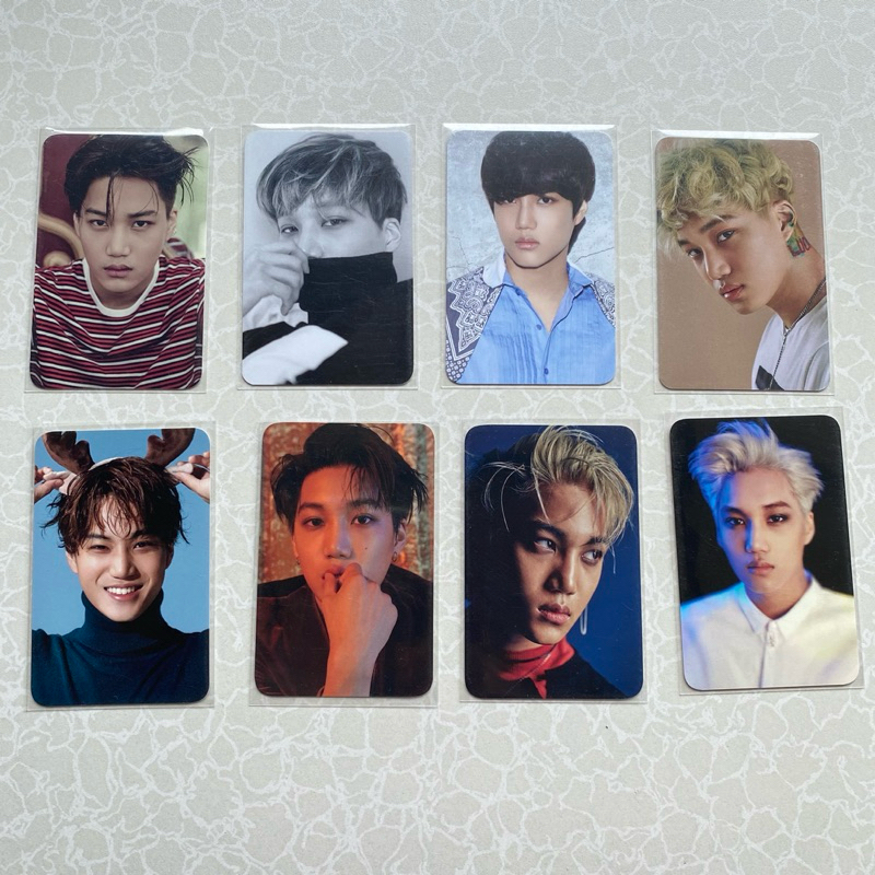 Photocard Kai Exo 10th Anniversary Repackage