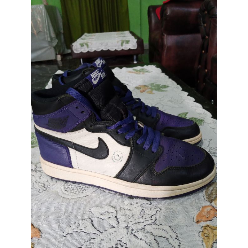 Air Jordan 1 Retro High OG Court Purple Size 42