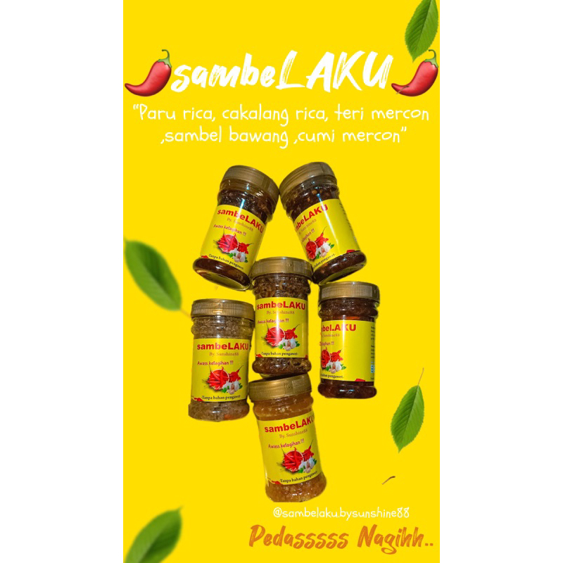 

sambeLAKU cumi mercon original 150gr