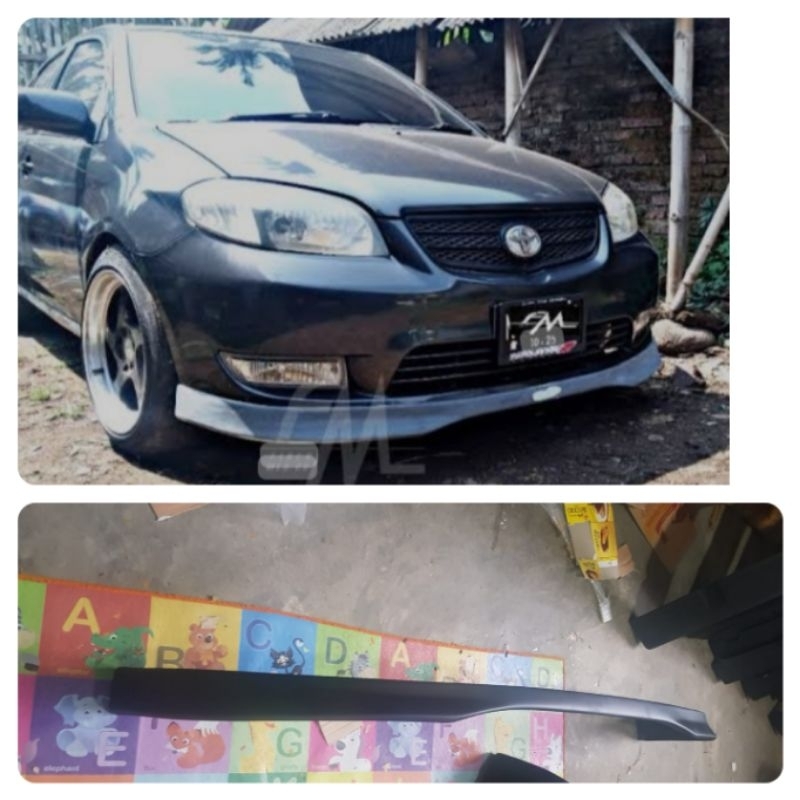 lips bemper depan Vios gen1 lips pront bemper