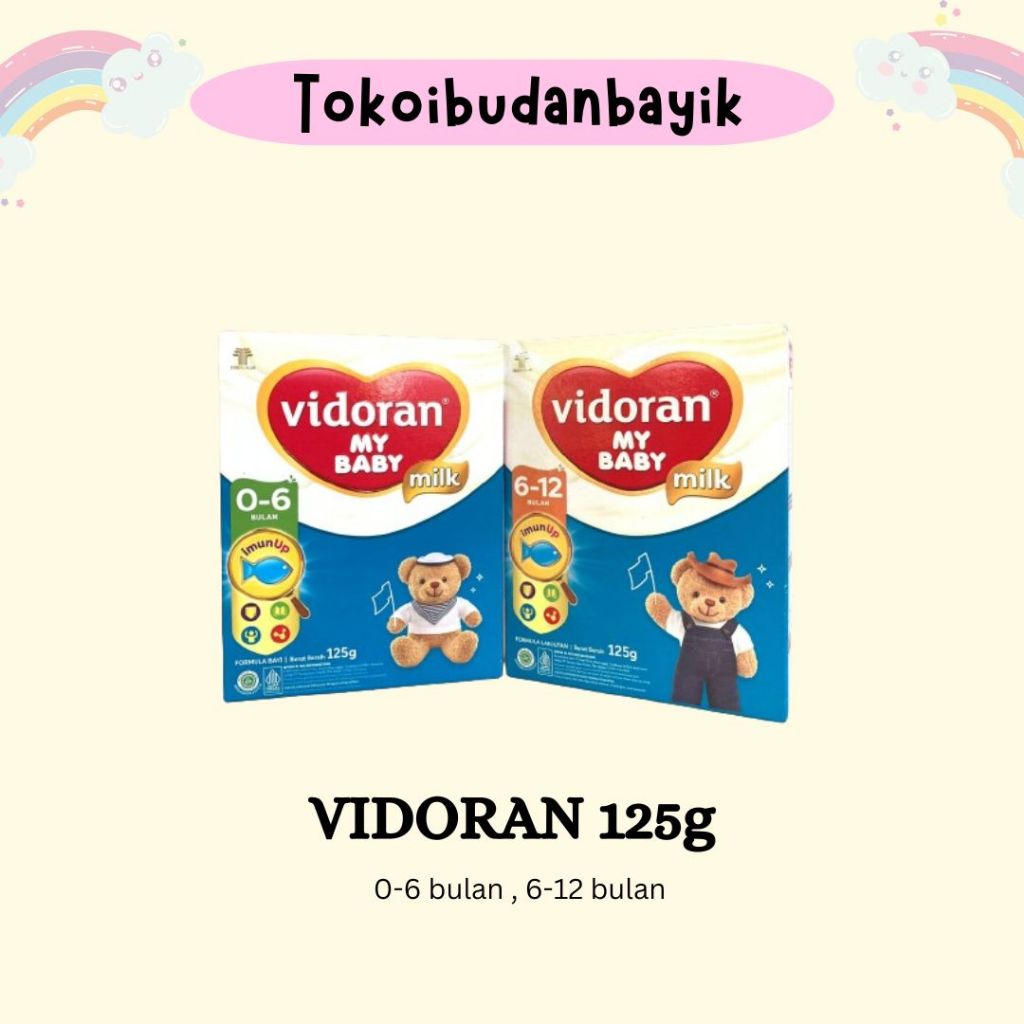 Vidoran 0-6 bulan/ 6-12 bulan 125g