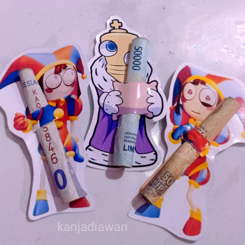 

Amplop Lebaran Pomni Angpau Lebaran Digital Circus Amplop Peluk Pomni Jax