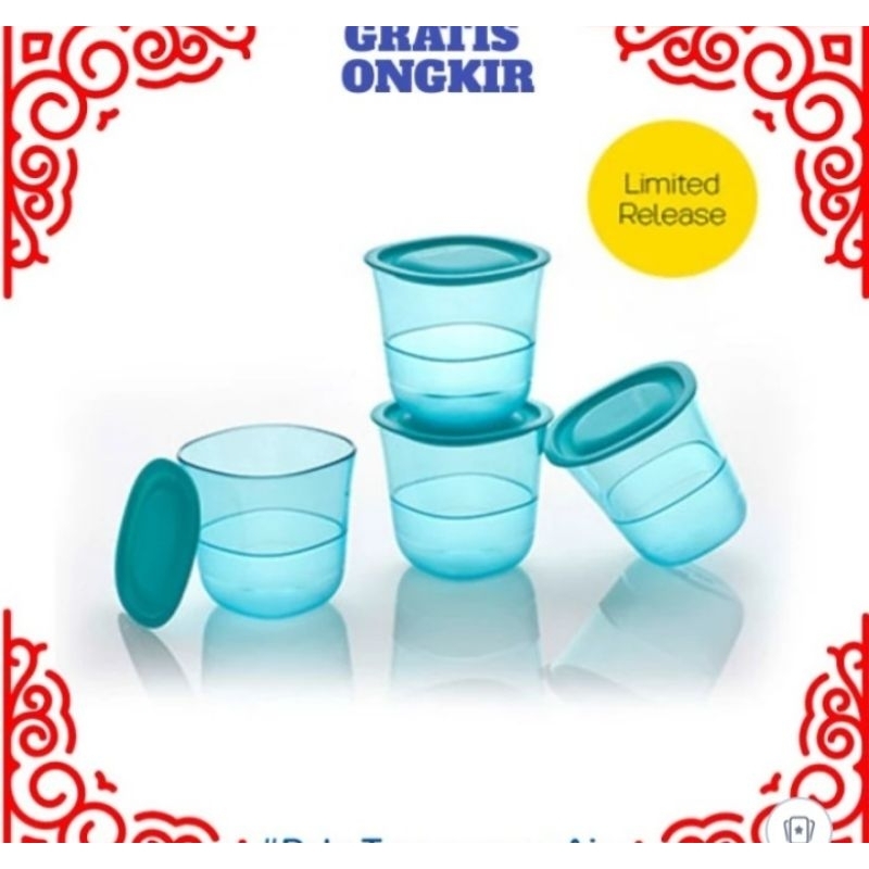 Gelas crystalline Low glass 4pc
