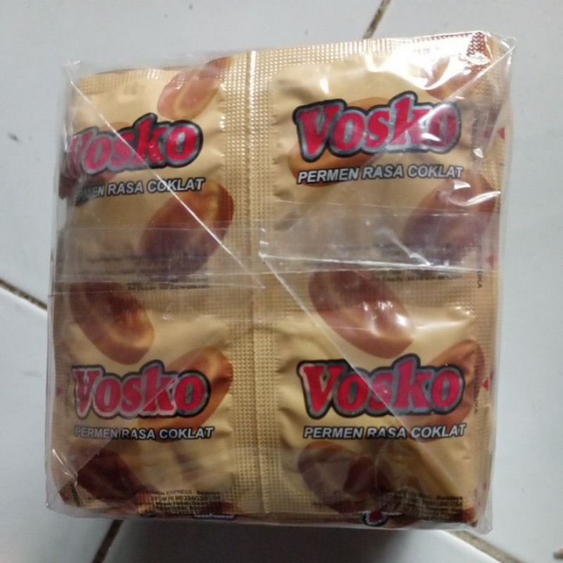 

20 sachet PERMEN SUSU VOSKO ANEKA RASA