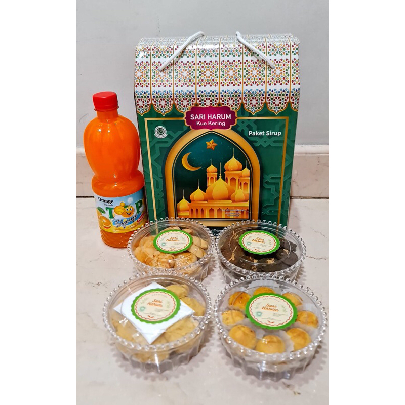 

Hampers lebaran Sari harum cookies
