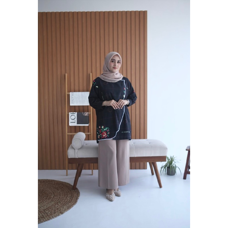 Massannang Series - Baju Lontara Lagosi Hitam