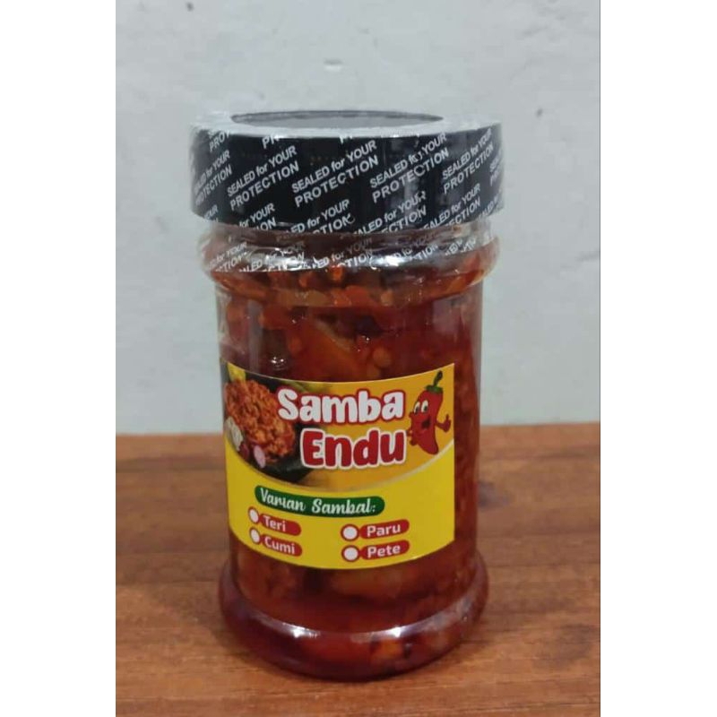 

Sambel Endul homemade