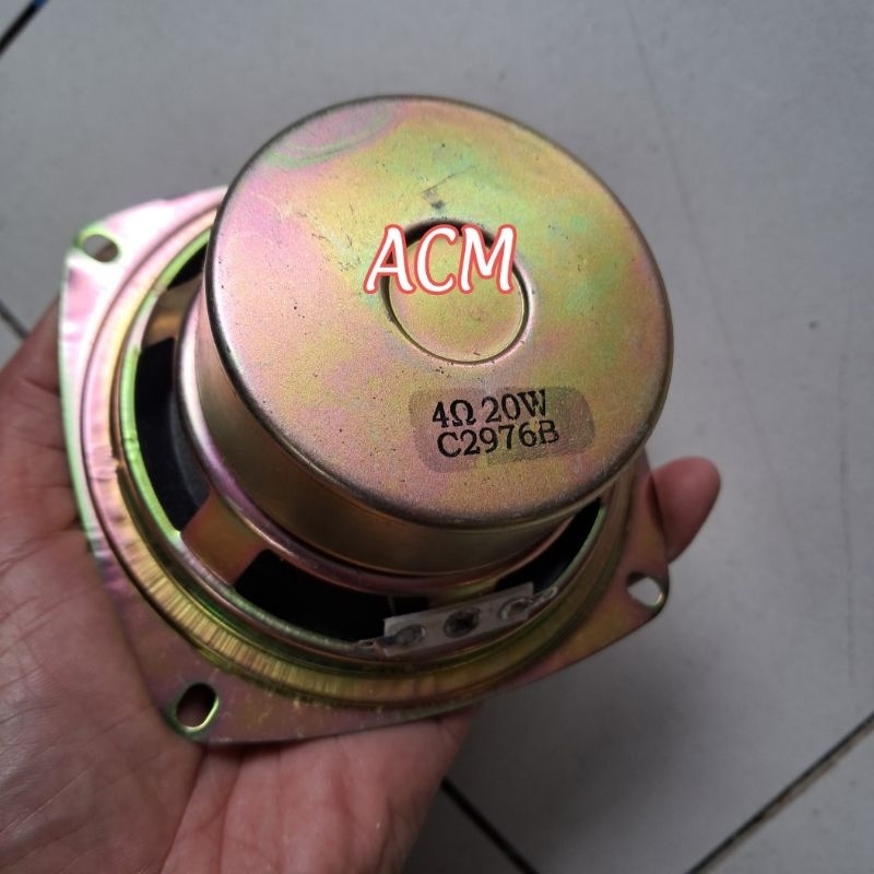SPEAKER 4 INCH 20 WATT 4 OHM COMPONENT SPEAKER 4 INCH