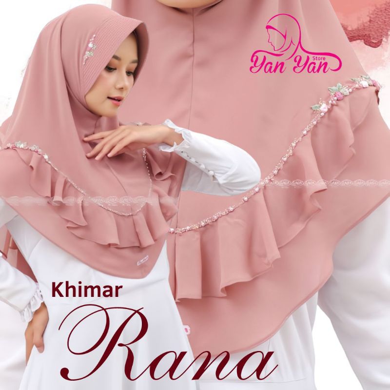 Khimar Rana Hijab Sekali Slup By Aila Ceruty Babydoll Premium Cocok Untuk Acara Resmi Maupun Non Res