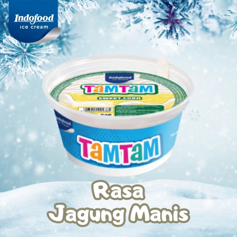 

Ice Cream Cup TamTam Tam Tam Rasa Jagung Manis Sweet Corn Murah Meriah
