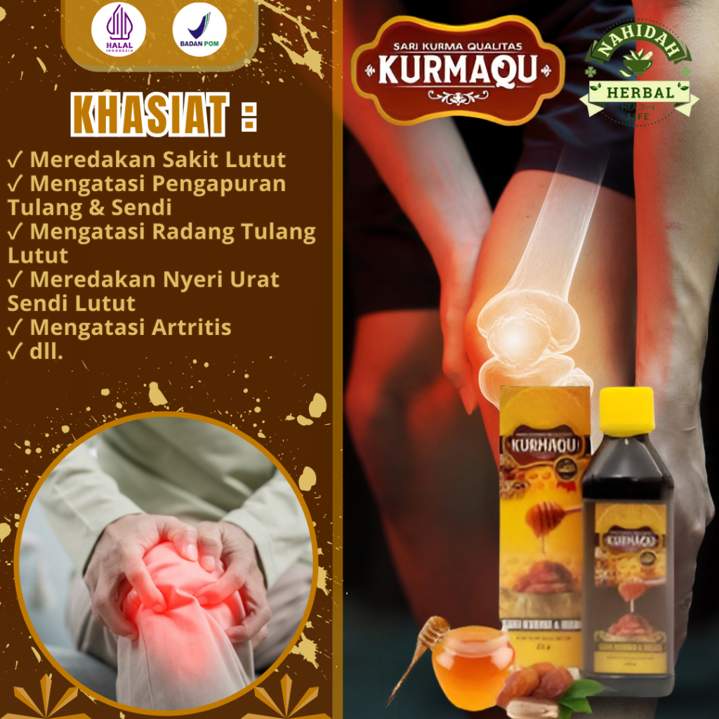 Kurmaqu - Obat Lutut Sering Pegal, Obat Nyeri Radang Lutut, Obat Sakit Lutut Sebelah, Radang Sendi L