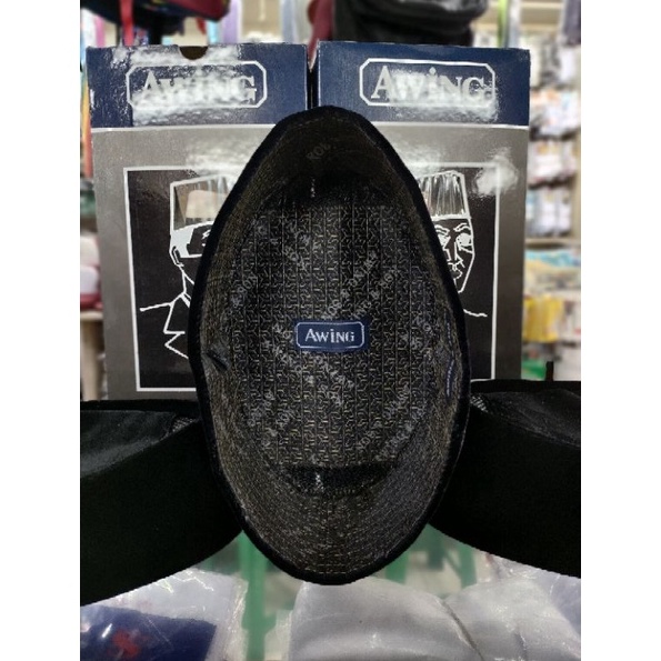 FLASH SALE Peci Hitam Polos AWING AC Tinggi 7 Dan 8