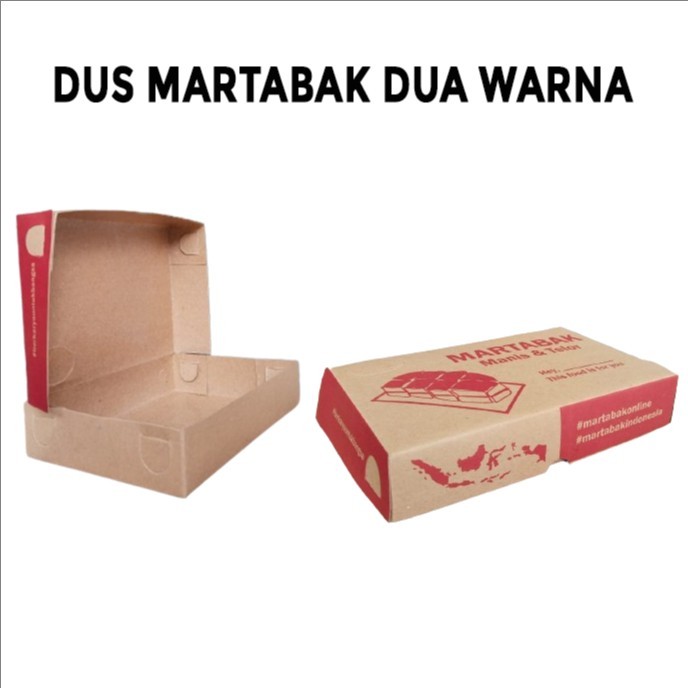 

Dus Martabak Laminasi 2 Warna - 50pcs