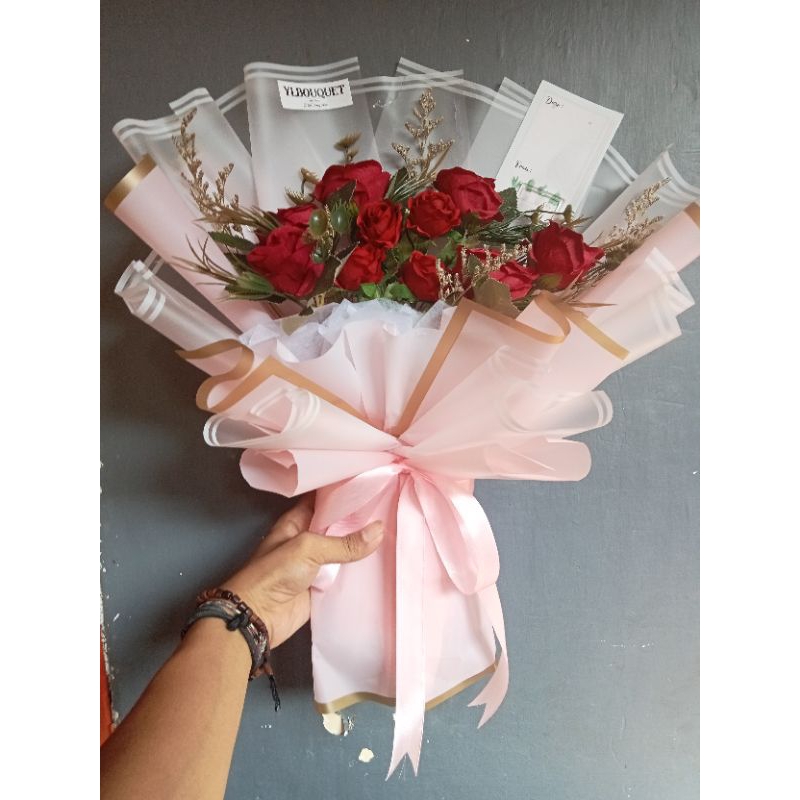 bouquet bunga, bouquet snack, bouquet uang DLL