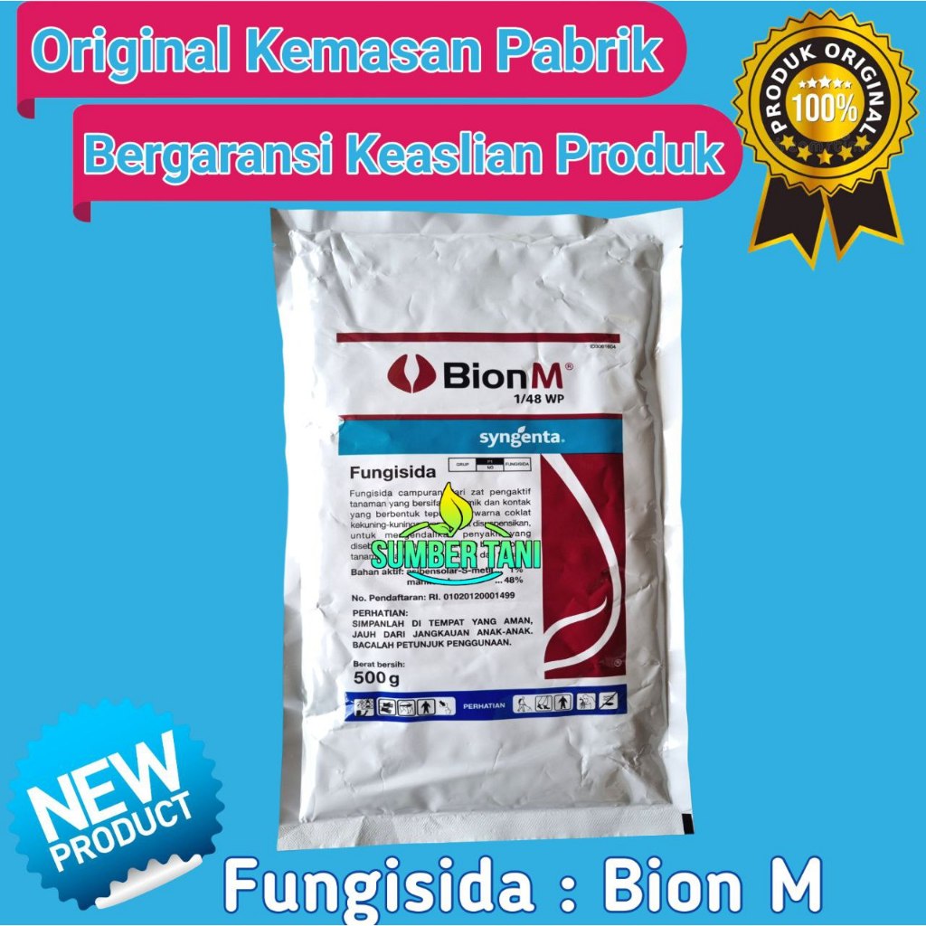 

BION M 500gr - Fungisida Kontak+Sistemik Dari SYNGENTA