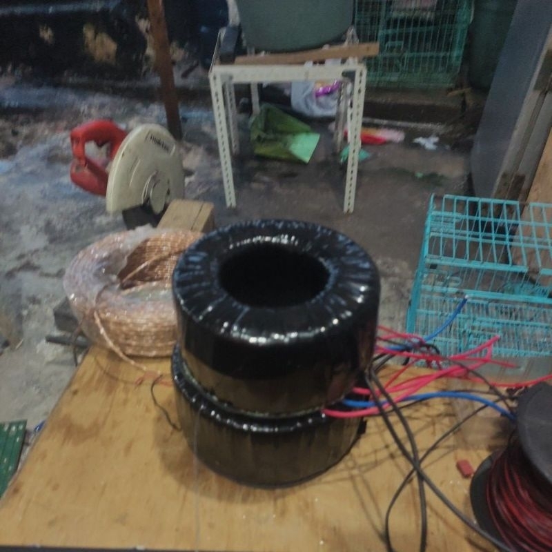 travo toroid 4,5kg 10amper 45ct45 extra 15v