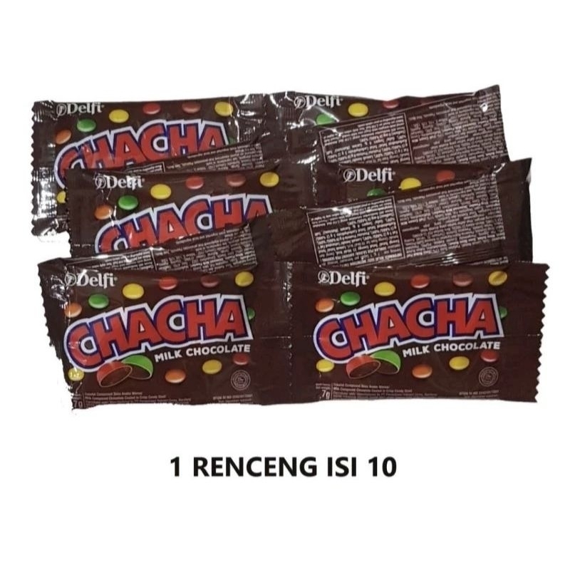 

Delfi ChacaCha Chocolate rencengan (10pcs)