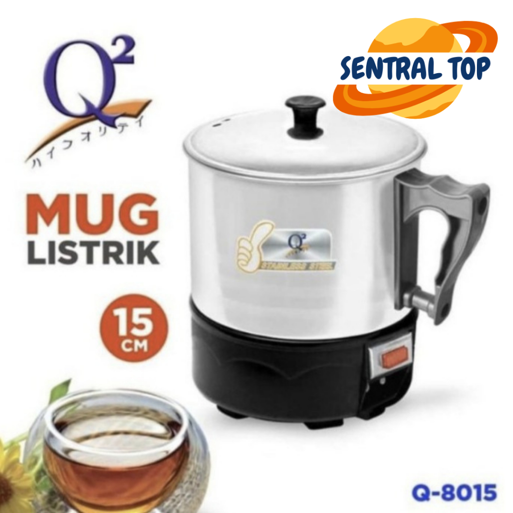 Q2 Panci Listrik Mini / Mug Listrik Serbaguna | Q2-8015