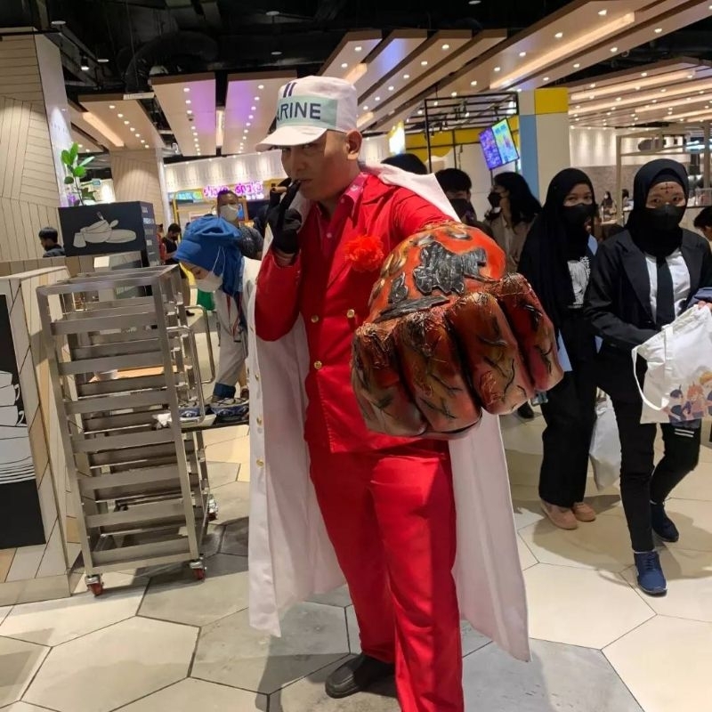 Kostum Akainu One piece