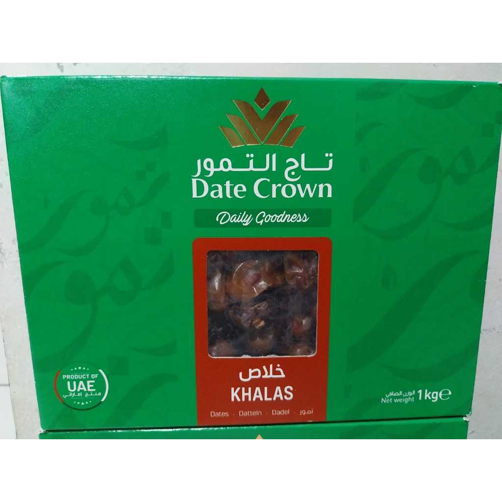 

Kurma Date Crown Khalas kholas 1 kg