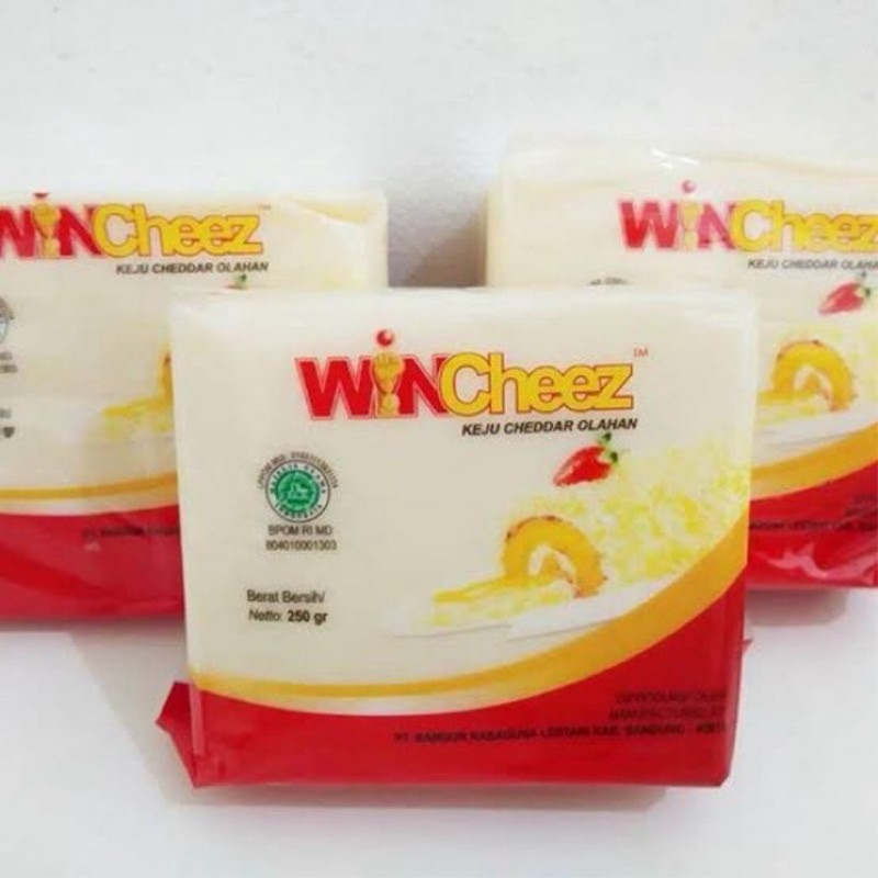 

KEJU WINCHEEZ CHEDDAR Potongan 250gram