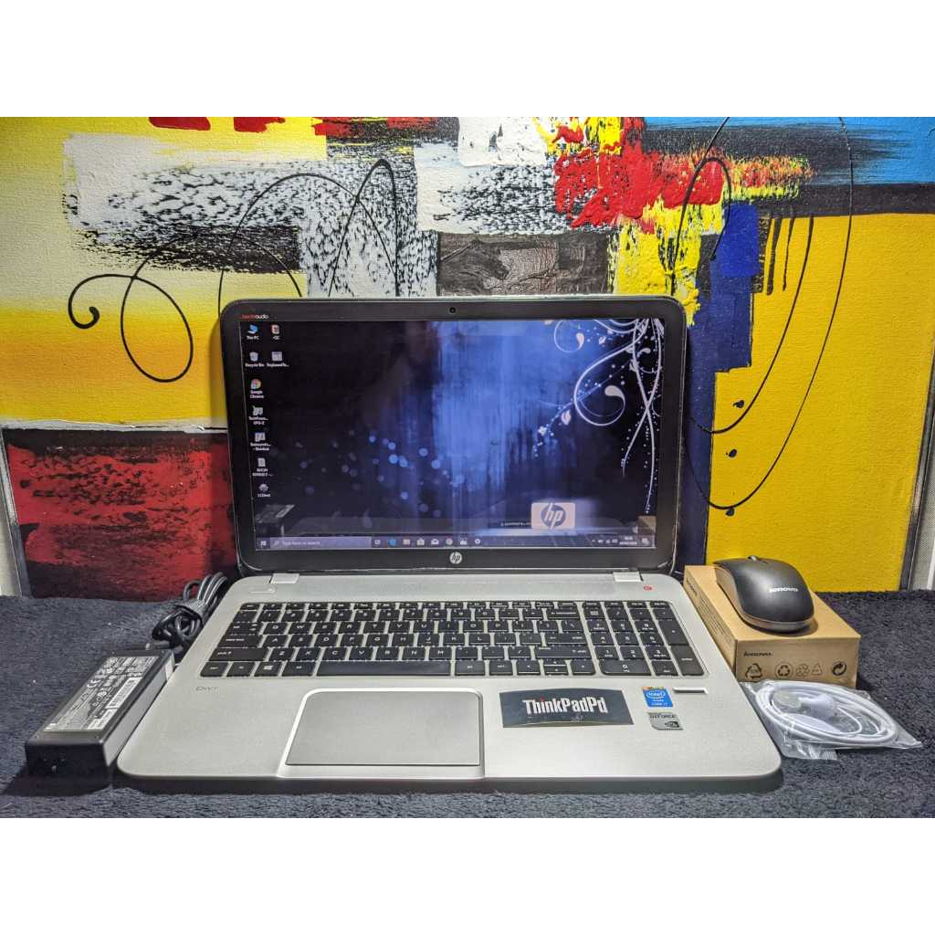 Laptop Gaming Design HP ENVY 15 Core i7 4700MQ NVIDIA GT 740M Ram 8Gb SSD 128 Backlight Murah