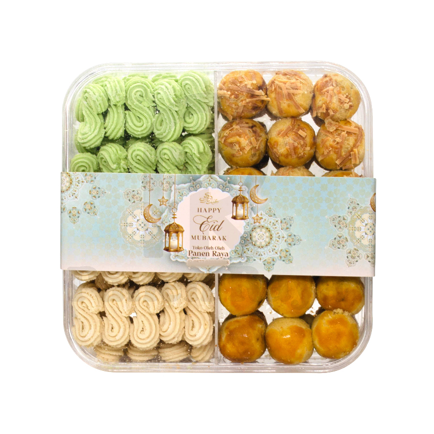 

Kue Kering Lebaran Natal Kue Nastar Semprit Seri 4 PR Toples Siap Makan