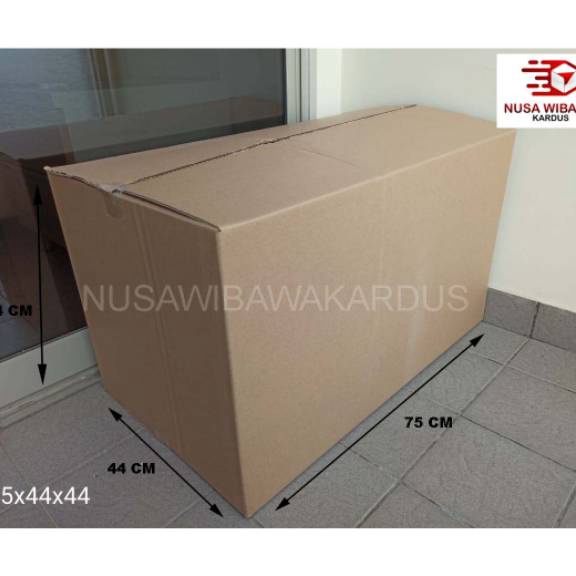 

Khusus untuk Anda Diskon Spesial Kardus box packing polos 75x44x44cm murah kotak karton