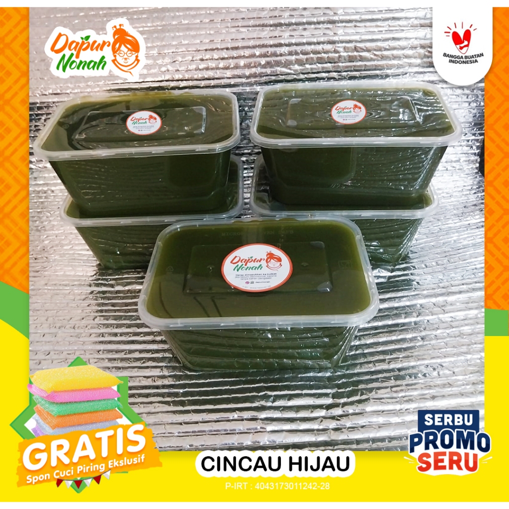 Cincau hijau asli fresh organik - Dapat Cincau Hijau 2 Box 1000mll  - cincau hijau alami - cincau se
