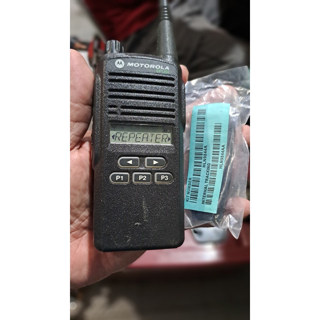 Ht Motorola Cp1300 Uhf1 Frekuensi Uhf: 403.000 Mhz sd 447.000 Mhz Kondisi Normal Motorola Cp 1300 Uh