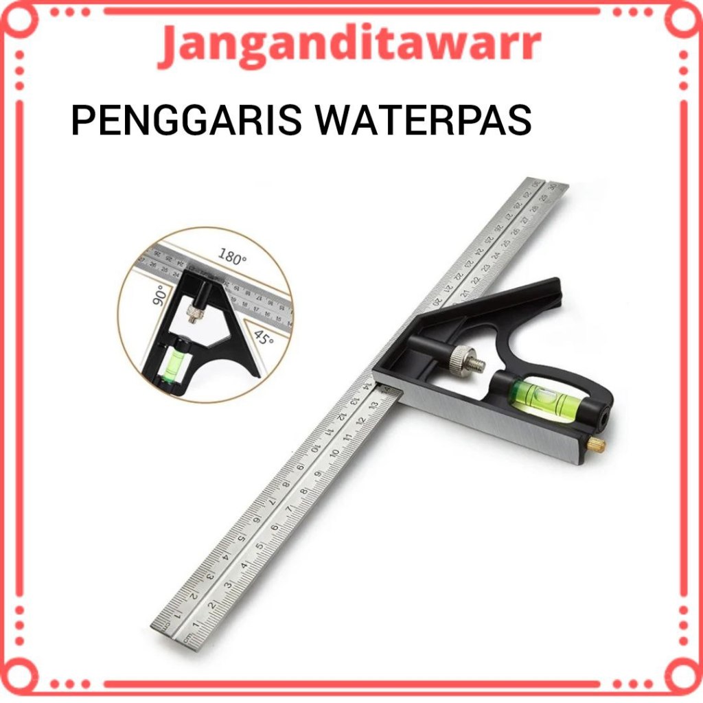 

Penggaris waterpass siku Mistar penggaris siku besi penggaris tukang siku L waterpas