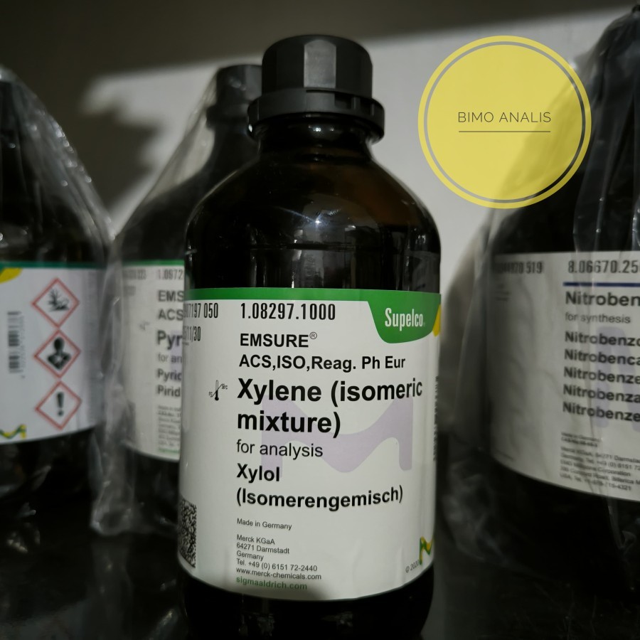 Xylene 1L Merck 108297 | Xilol | DIMETHYLBENZENE | Xilena