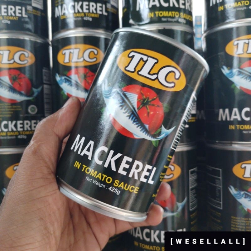 

Sarden TLC Mackerel 425 gr Kaleng | 0001SPA