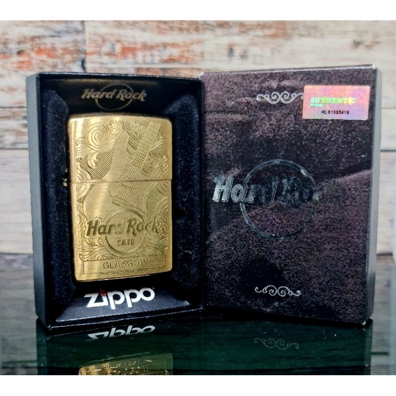 Zippo HRC Hard Rock Guitar Glasgow 2017